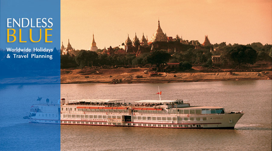 The Road to Mandalay, Burma, by Orient Express.  Luxury travel arrangements by Endless Blue Travel