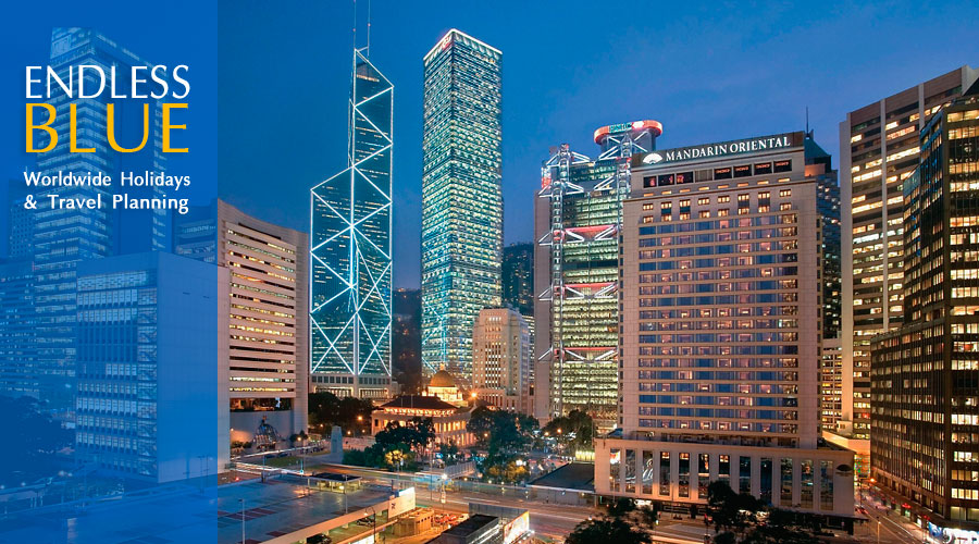 Luxury city breaks at world wide destinations.  Mandarin Oriental Hong Kong